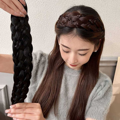 Hair False Braided Band