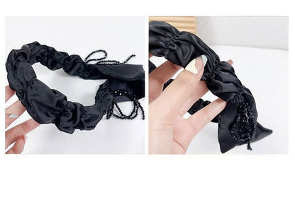 Ruffle Trim Hair Band