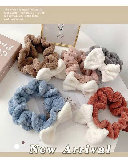 Face Bow Headband Ruffle Wash