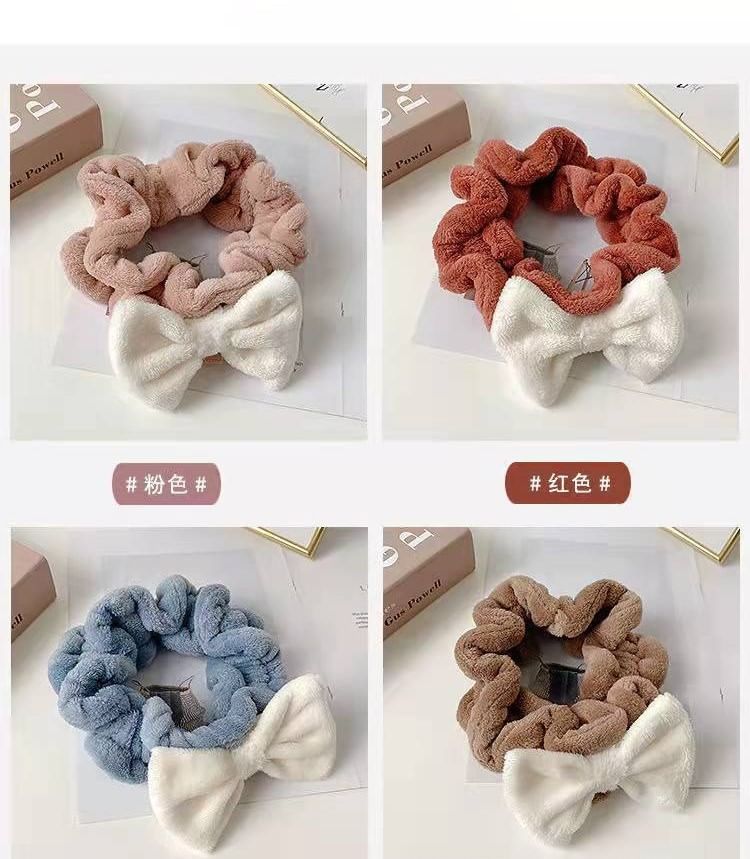 Face Bow Headband Ruffle Wash
