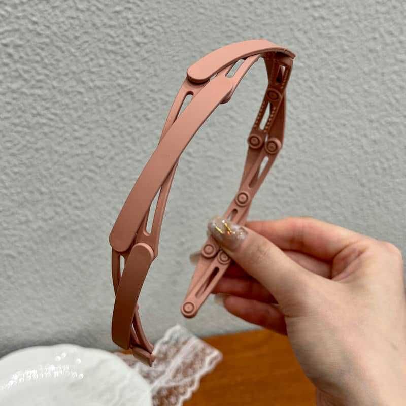 Band Plain Hair Retractable Pocket