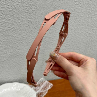 Band Plain Hair Retractable Pocket