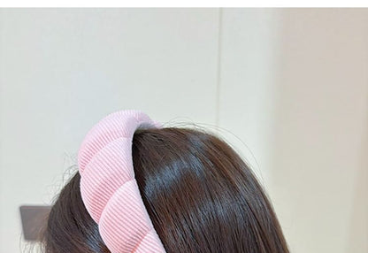 Wash Band Hair Face Headband Plain
