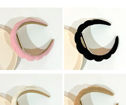 Wash Band Hair Face Headband Plain