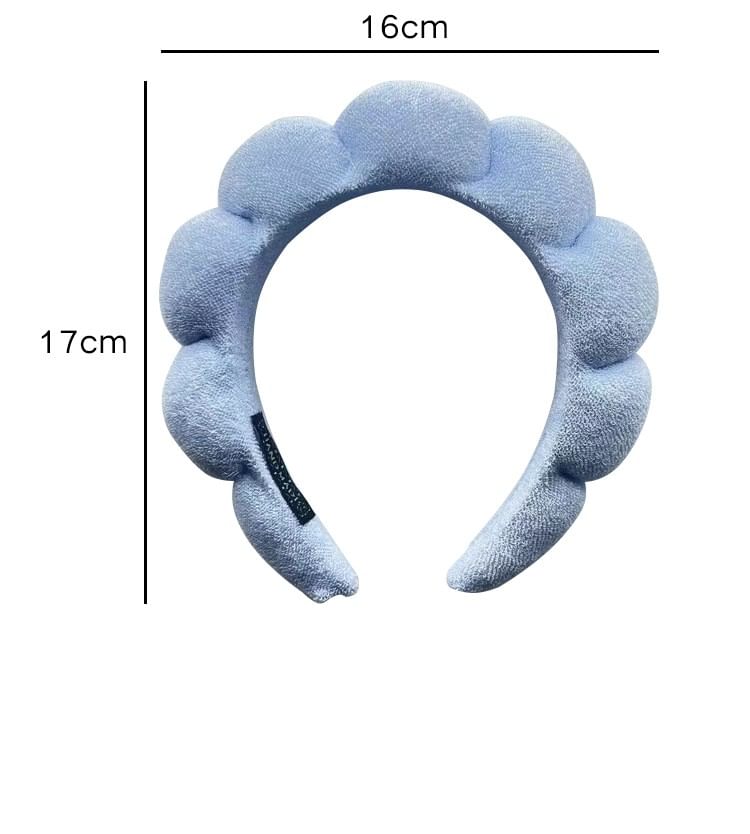 Wash Band Hair Face Headband Plain