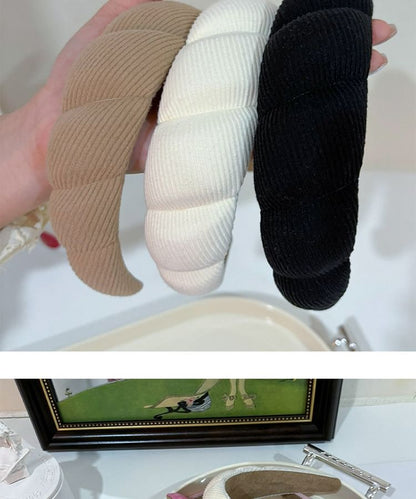 Wash Band Hair Face Headband Plain