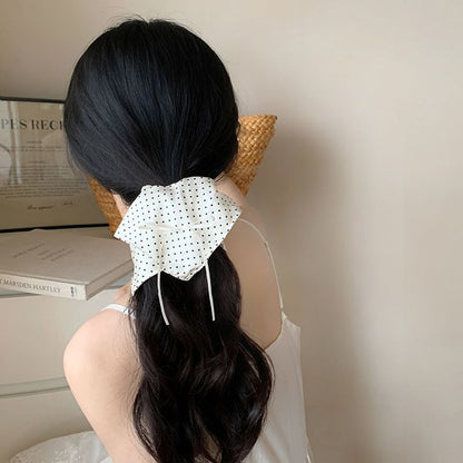 Trim Ribbon Dotted Band Hair Lace