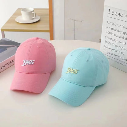 Cap Baseball Embroidered Lettering