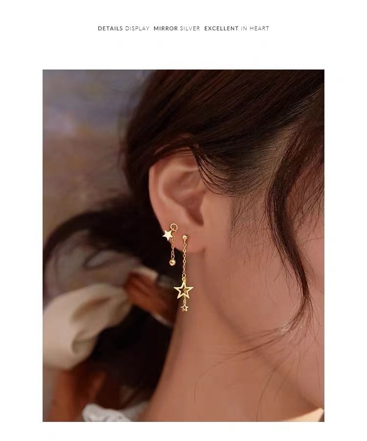 Star Drop Earring