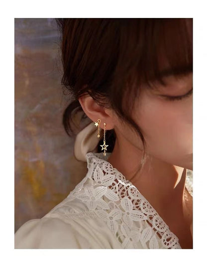 Star Drop Earring