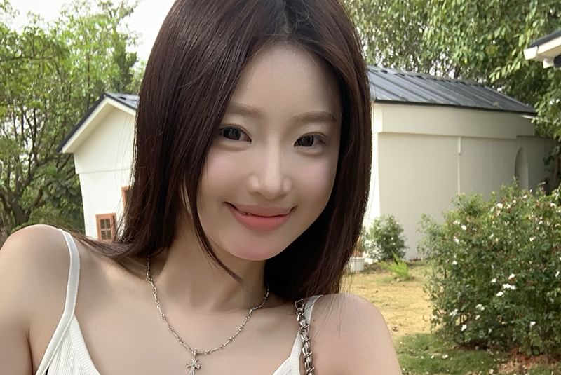 Top Cami Printed Crop