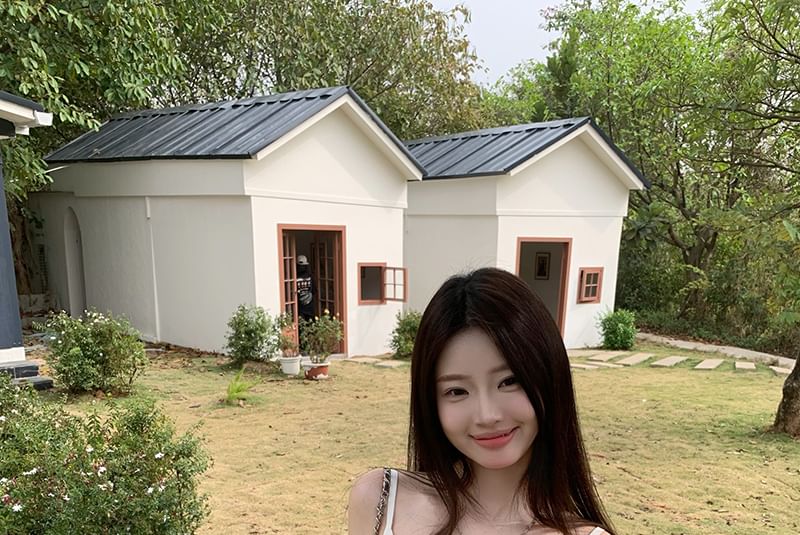 Top Cami Printed Crop