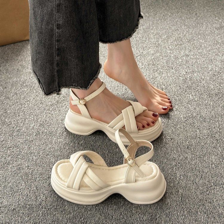Twist Platform Sandals