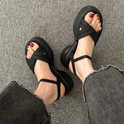 Twist Platform Sandals