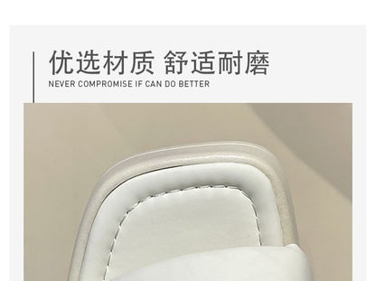 Heel Slide Sandals Block