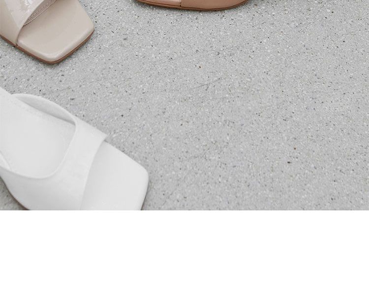 Sandals Slide High Heel