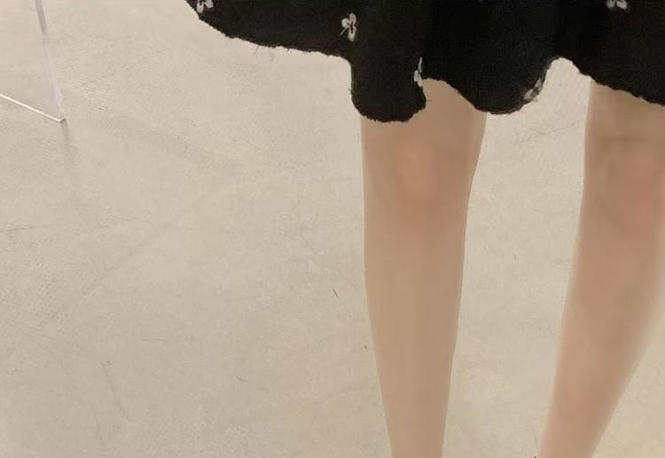 Platform Block Jane Heel Bow Shoes Mary