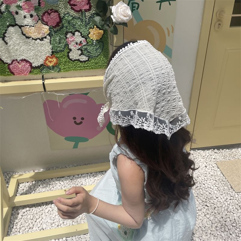 Headkerchief Trim Lace