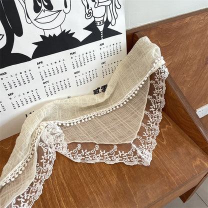 Headkerchief Trim Lace