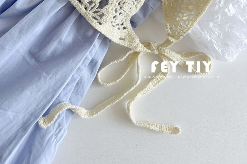 Crochet Headkerchief Knit Plain