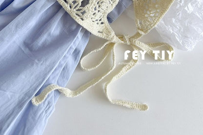 Crochet Headkerchief Knit Plain