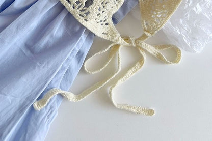 Crochet Headkerchief Knit Plain