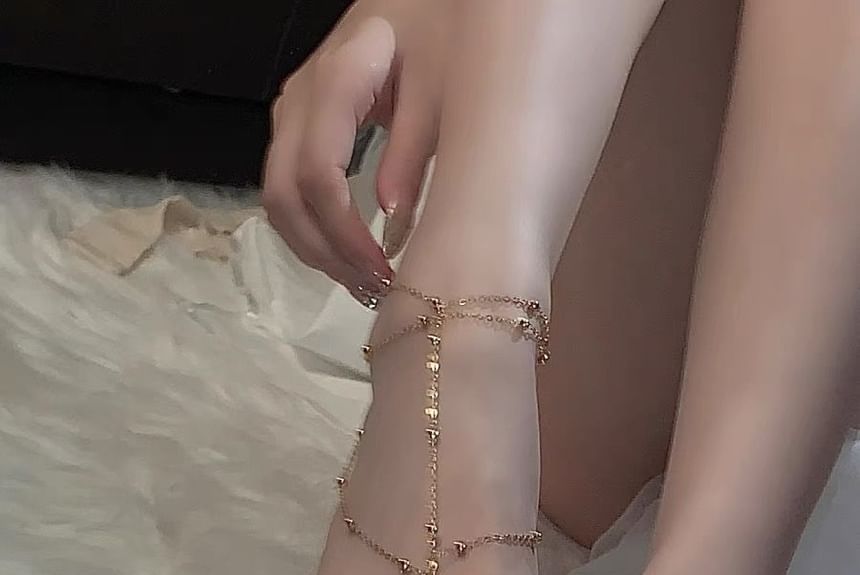 Toe Anklet Beaded Ring