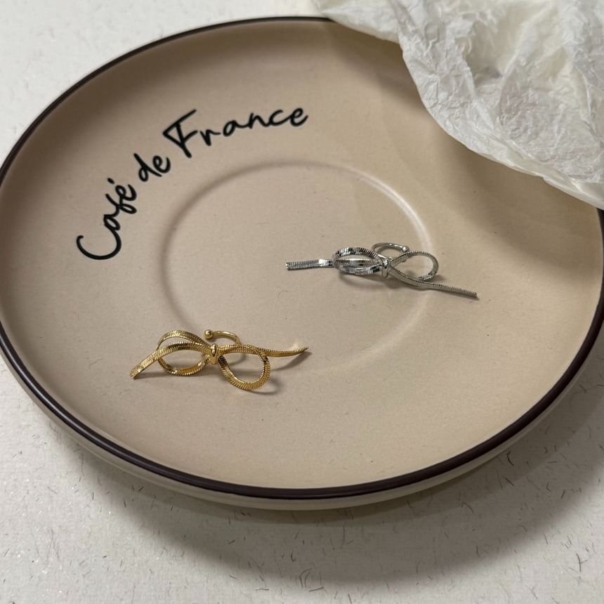 Ear Cuff Chain Snake Bow