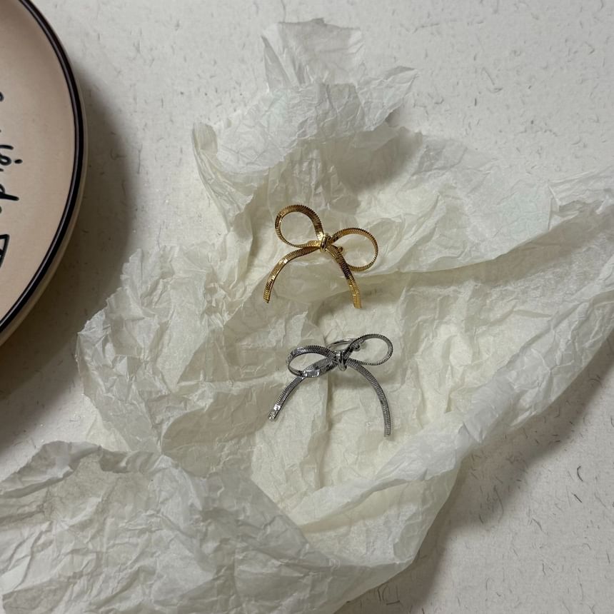 Ear Cuff Chain Snake Bow