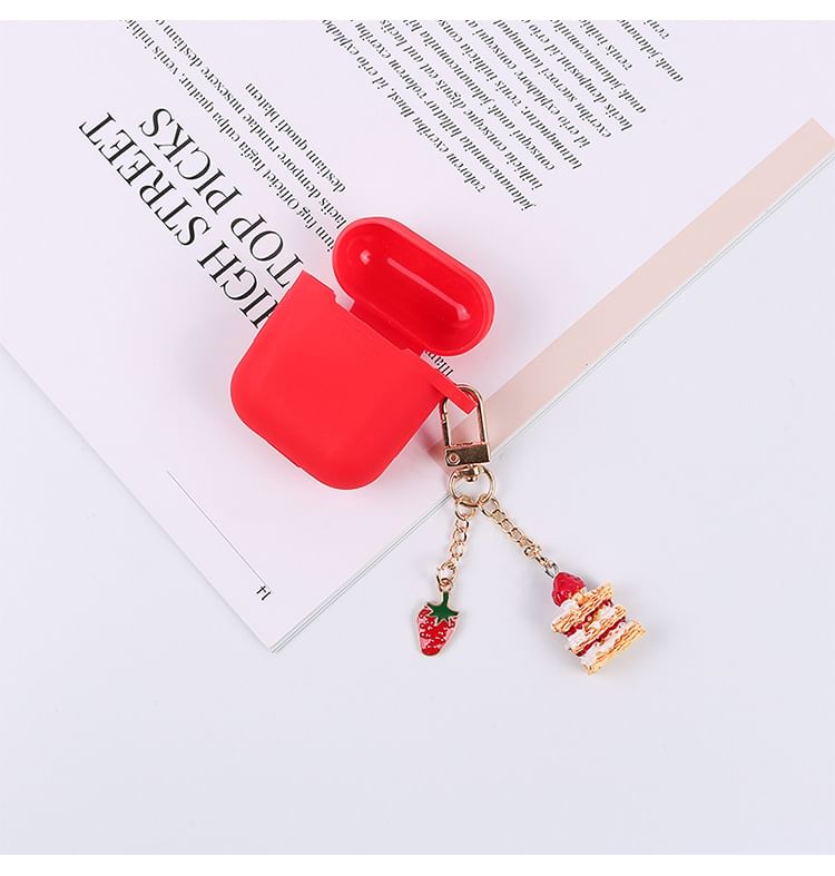 Strawberry Cake Phone Charm