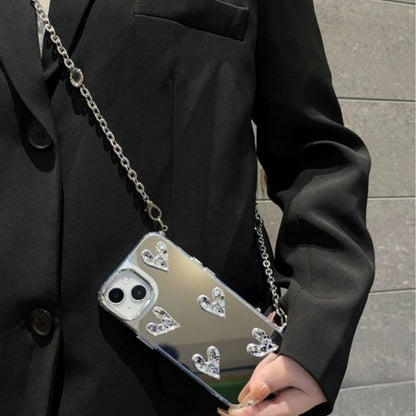 Heart Phone Mirrored Case