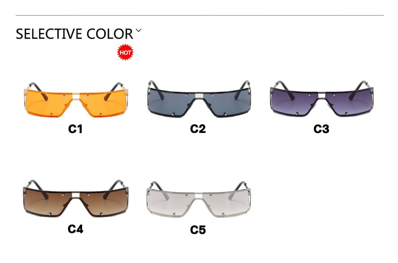 Sunglasses Metallic Frame