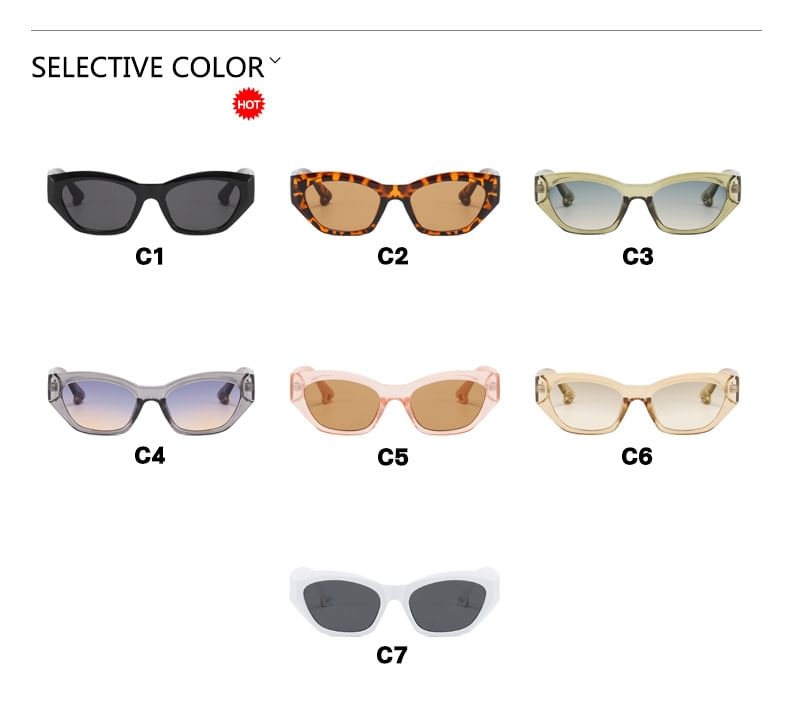 Cat Retro Sunglasses Eye