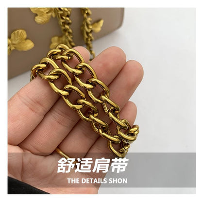 Crossbody Box Butterfly Flap Bag