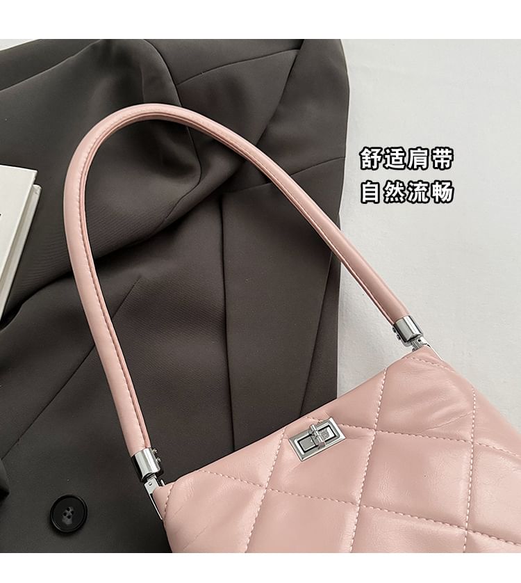 Bag Bucket Twisted Quilted