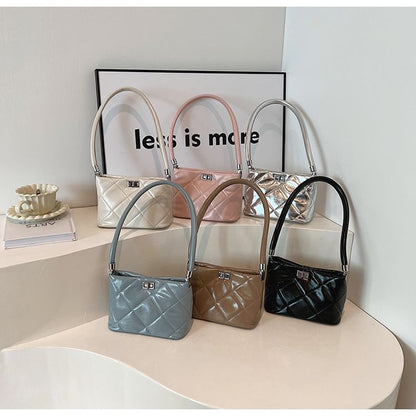 Bag Bucket Twisted Quilted