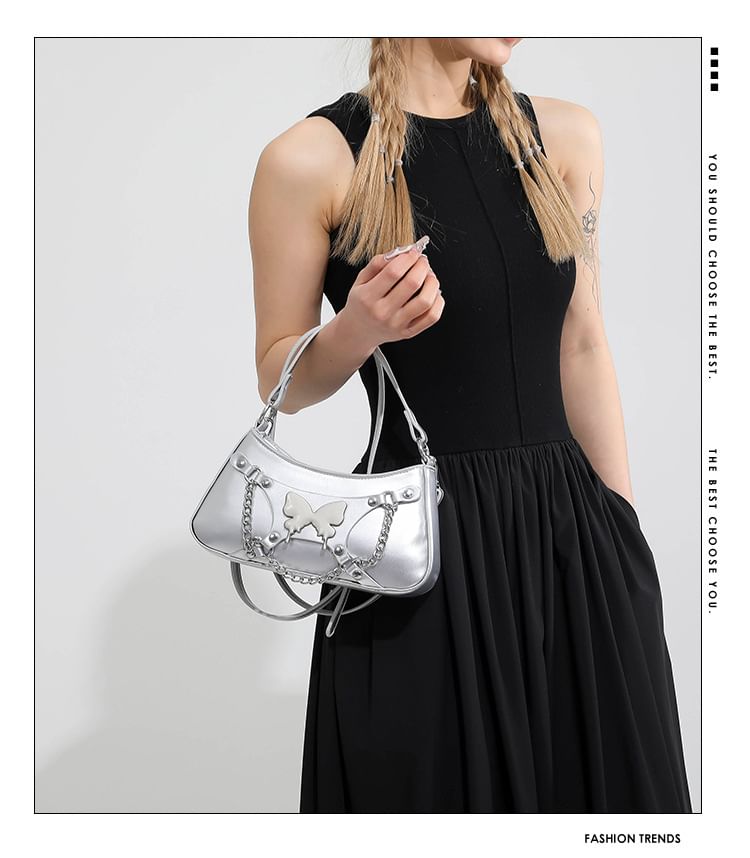 Bag Chained Crossbody Butterfly