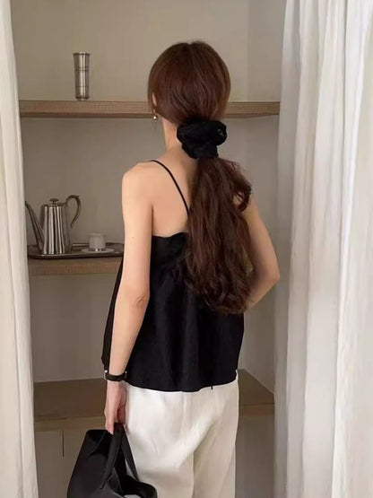 Plain Flowy Camisole Top