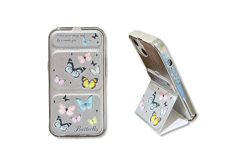Foldable Case Stand Phone Butterfly
