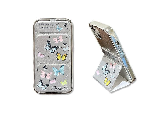 Foldable Case Stand Phone Butterfly