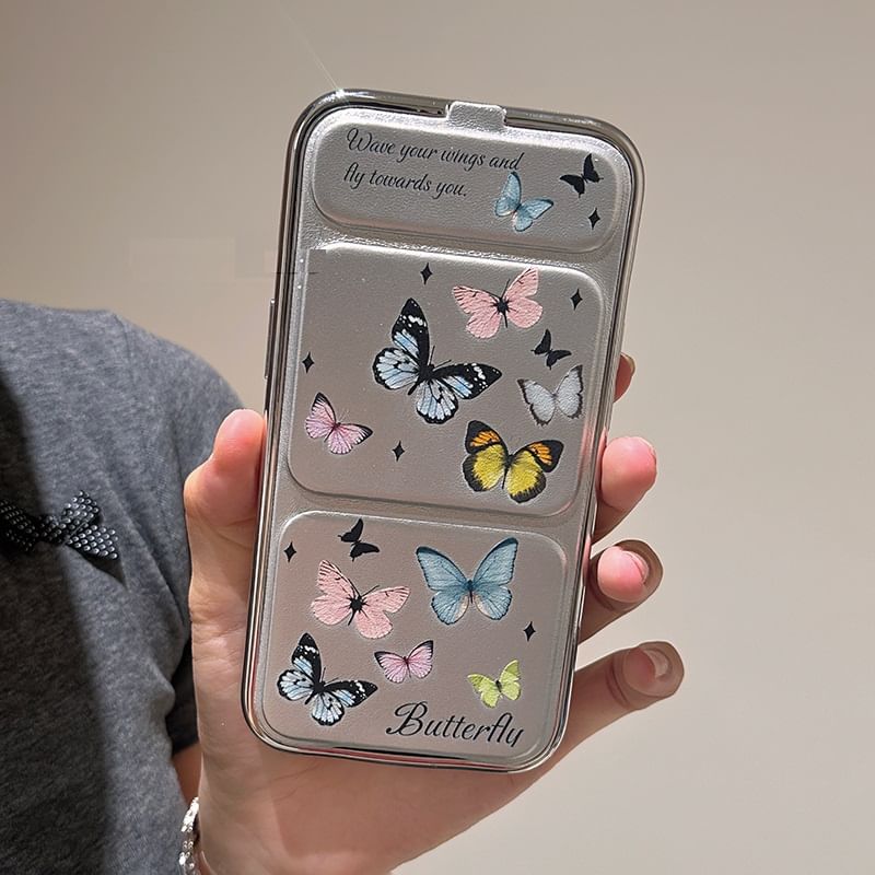 Foldable Case Stand Phone Butterfly