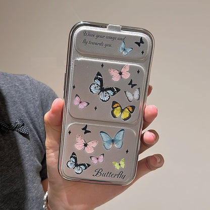 Foldable Case Stand Phone Butterfly