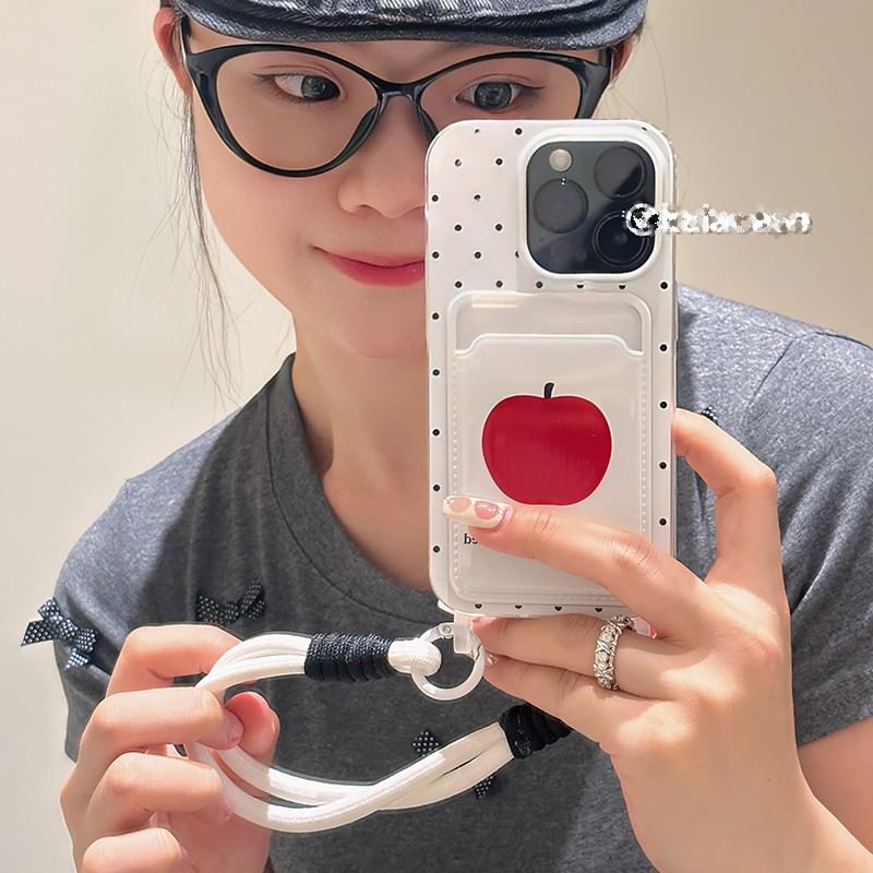 Case Phone Card Apple Holder