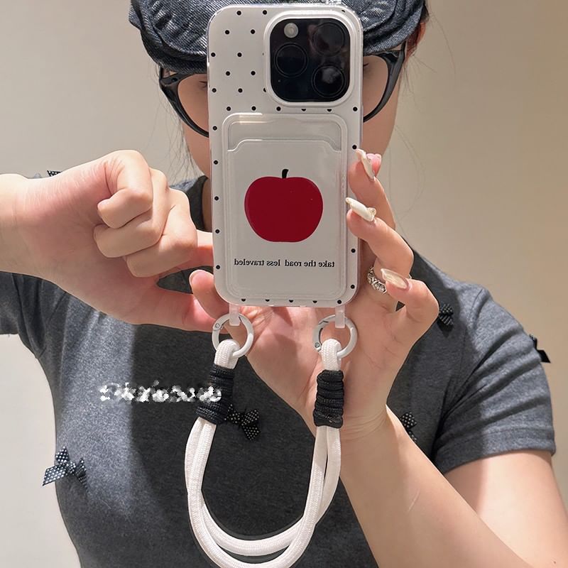 Case Phone Card Apple Holder