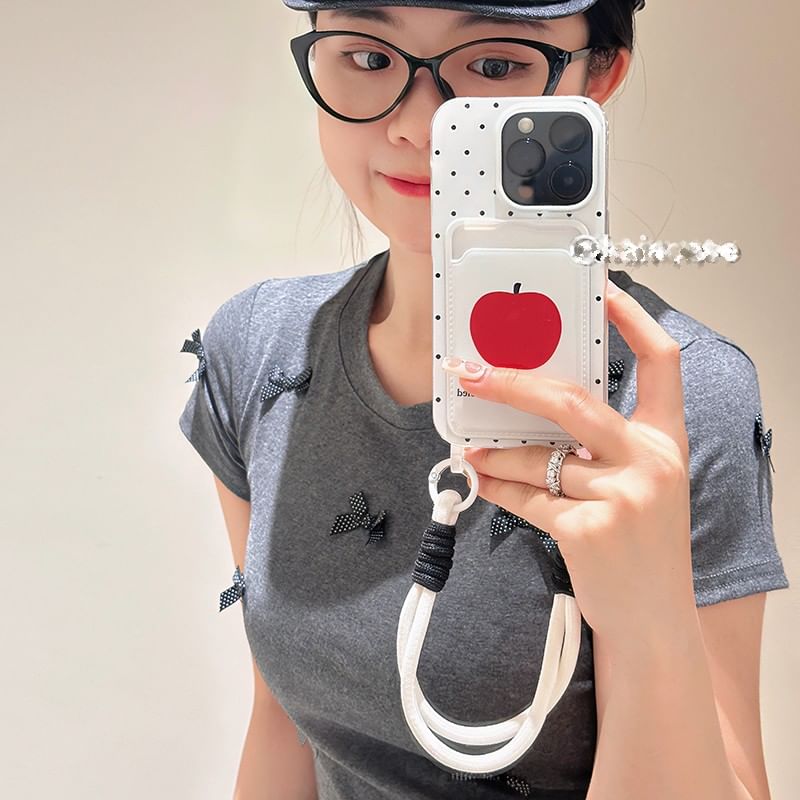 Case Phone Card Apple Holder