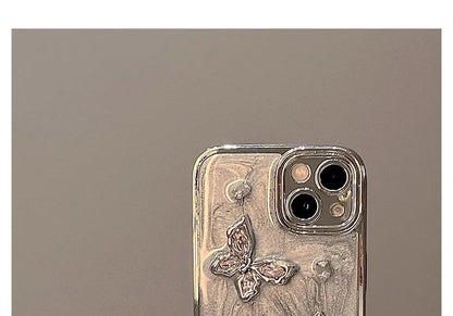 Butterfly Case Rhinestone Phone
