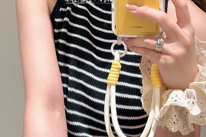 Strap Set Holder Case Phone Cherry Card /