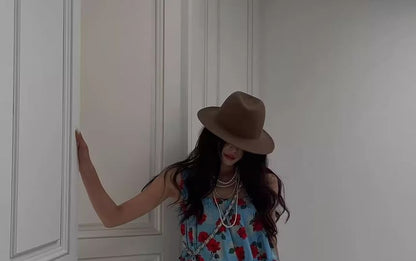 Mini Sleeveless Floral Sundress