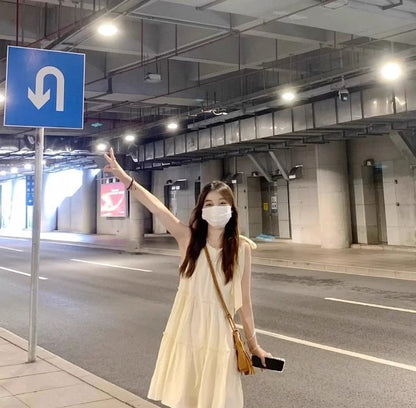 Plain Sundress Sleeveless