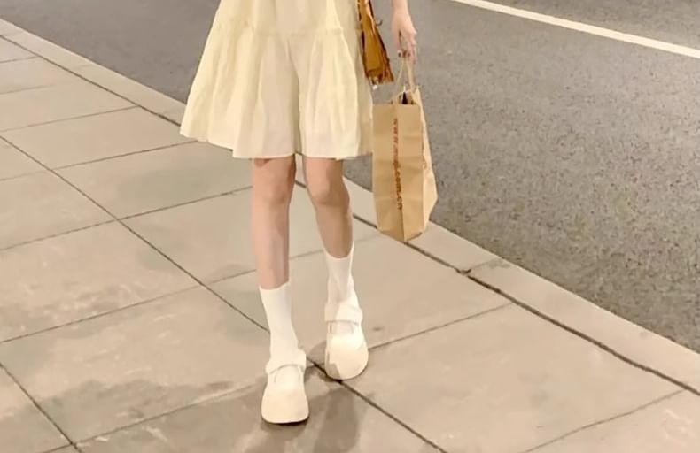 Plain Sundress Sleeveless